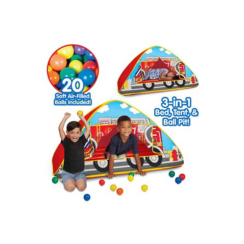 Redbox Little Tikes Fire Truck 3-in-1 Bed Tent and Ball Pit