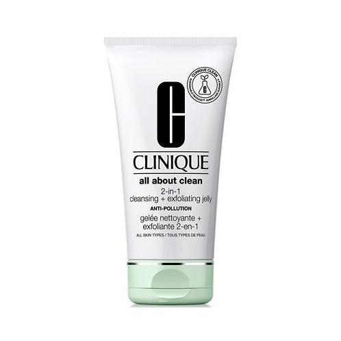 Clinique All About Clean 2-in-1 Face Cleansing + Exfoliating Jelly 5 oz.
