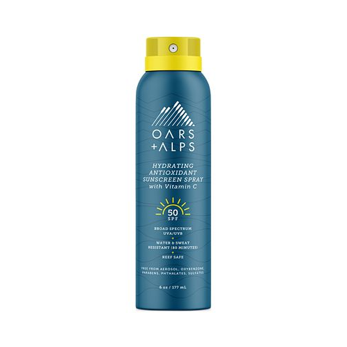 Oars + Alps Hydrating Antioxidant Sunscreen Spray SPF 50 6-oz.
