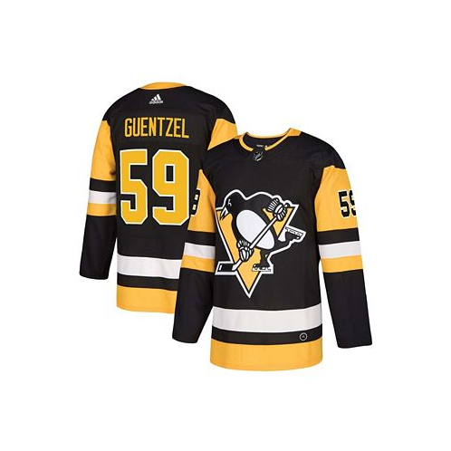 Adidas Mens Jake Guentzel Black Pittsburgh Penguins Authentic Player Jersey