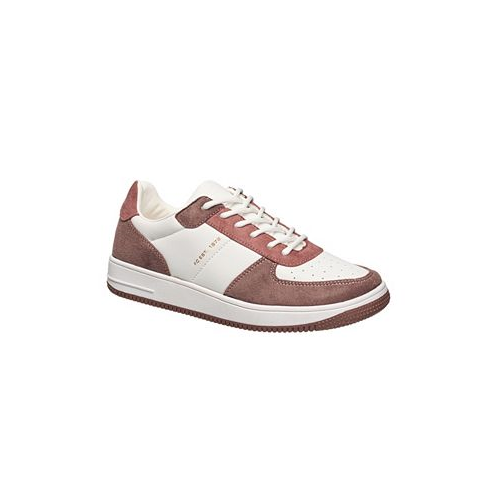 French Connection Womens Brie Court Lace-up Sneakers