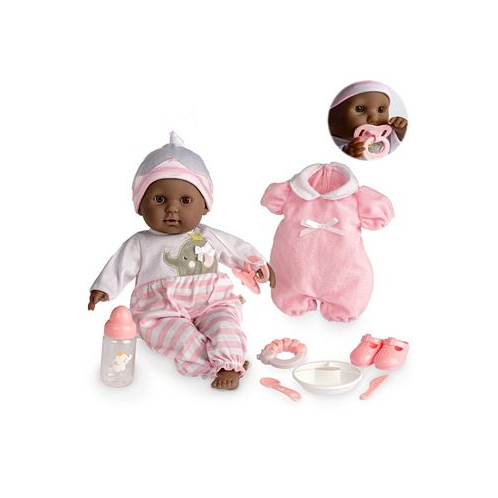 JC TOYS Berenguer Boutique 15 African American Baby Gift Set 11 Pieces