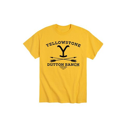 AIRWAVES Mens Yellowstone Dutton Ranch Arrows T-shirt