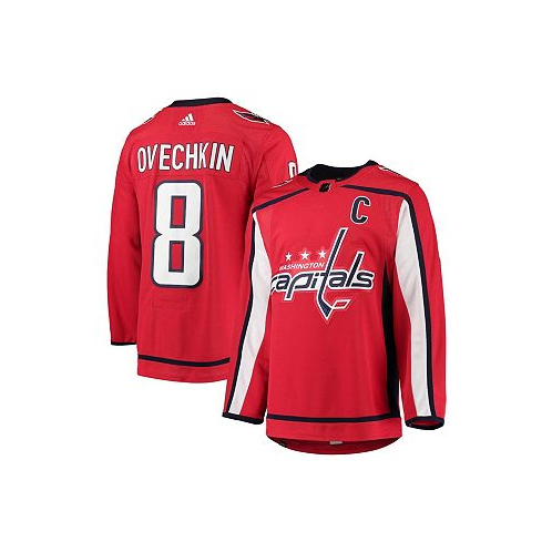 Adidas Mens Alexander Ovechkin Red Washington Capitals Home Captain Patch Authentic Pro Player Jersey