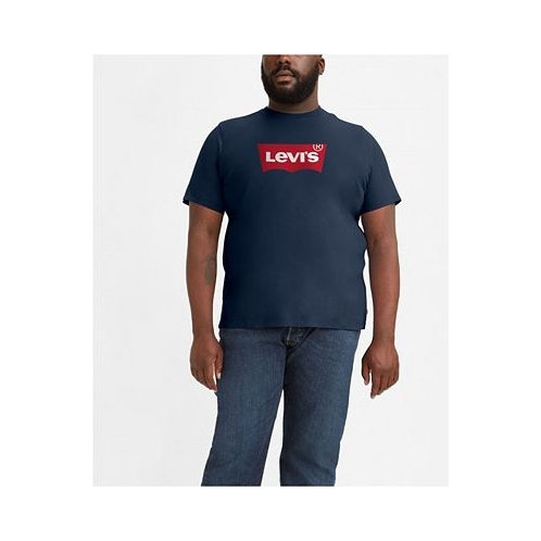 Levis Mens Big and Tall Graphic Crewneck T-shirt