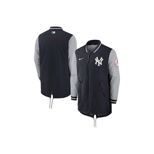 Nike Mens Navy New York Yankees Dugout Performance Full-Zip Jacket