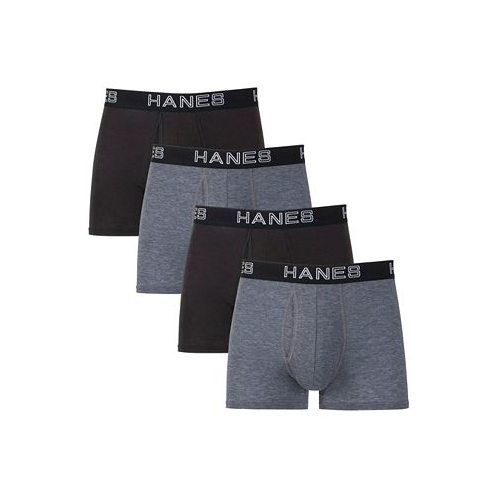 Hanes Mens 4-Pk. Ultimate ComfortFlex Fit Total Support Pouch Trunks