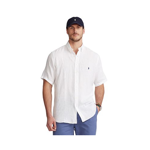 Polo Ralph Lauren Mens Big & Tall Lightweight Linen Shirt