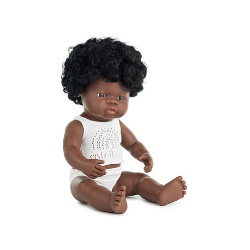 MINILAND 15 Baby Doll African Girl Set 3 Piece