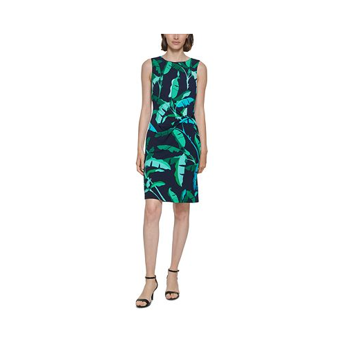 Tommy Hilfiger Womens Beverly Hills Twist-Front Jersey Dress