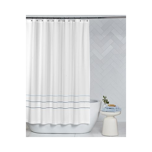 Hotel Collection Borderline Shower Curtain