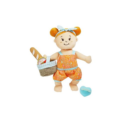 Manhattan Toy Company Wee Baby Stella Peach Al Fresco 12 Soft Baby Doll Set 6 Piece