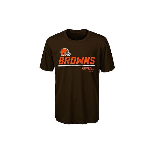 Outerstuff Big Boys Brown Cleveland Browns Engaged T-shirt