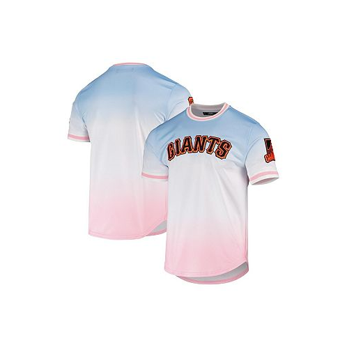 Pro Standard Mens Blue Pink San Francisco Giants Ombre T-shirt