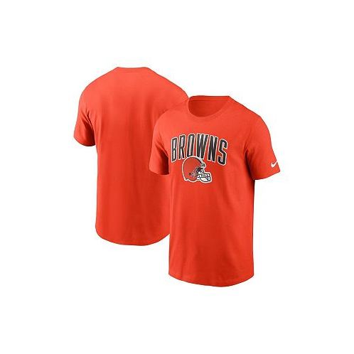 Nike Mens Orange Cleveland Browns Team Athletic T-shirt