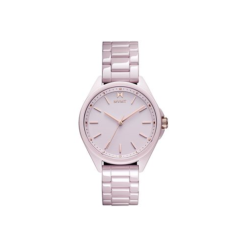 MVMT Womens Coronada Quartz Pink Watch 36mm