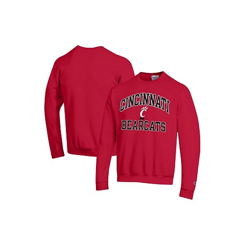 Champion Mens Red Cincinnati Bearcats High Motor Pullover Sweatshirt