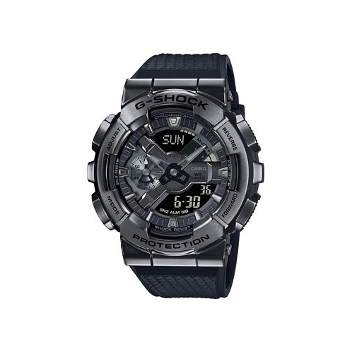 G-Shock Mens Analog-Digital Black Resin Watch 48.8mm GM110BB-1A