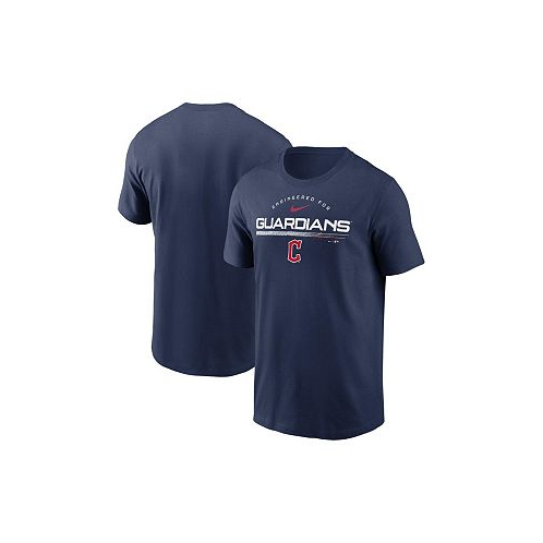 Nike Mens Navy Cleveland Guardians Team Engineered Performance T-shirt