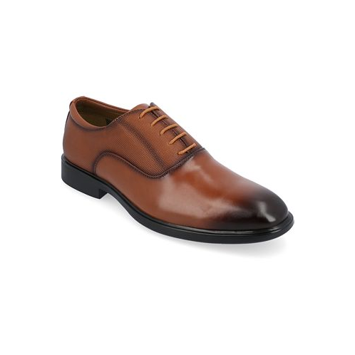 Vance Co. Mens Vincent Plain Toe Oxford Shoes