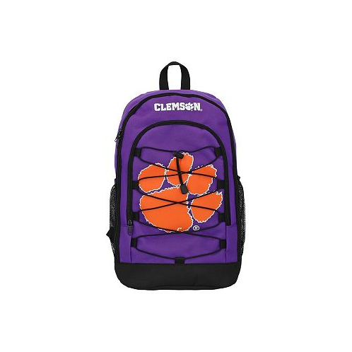 FOCO Mens and Womens Clemson Tigers Big Logo Bungee Backpack