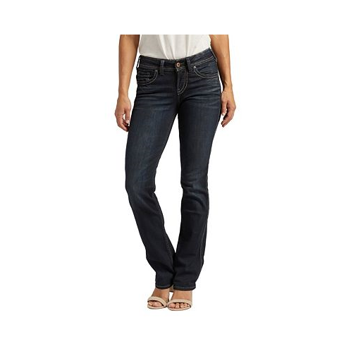 Silver Jeans Co. Suki Mid Rise Curvy Bootcut Jeans
