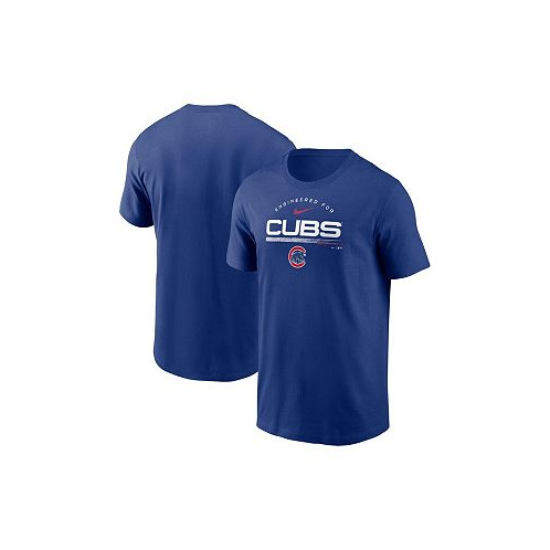 Nike Mens Royal Chicago Cubs Team Engineered Performance T-shirt
