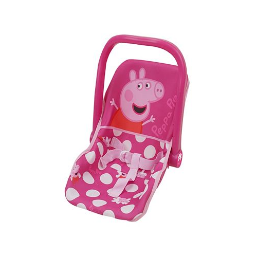 Peppa Pig Baby Doll Pink White Dots Car Seat