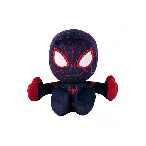 Bleacher Creatures Marvel Miles Morales Ultimate Spider-Man 8 Kuricha Sitting Plush - Soft Chibi Inspired Toy