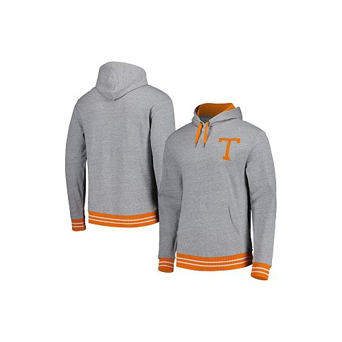 Mitchell & Ness Mens Heather Gray Tennessee Volunteers Pullover Hoodie
