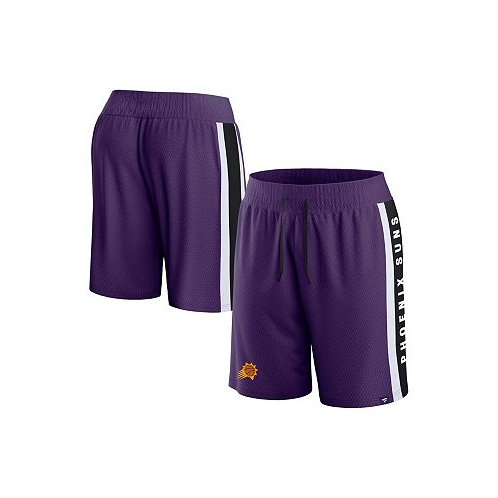 Fanatics Mens Purple Phoenix Suns Referee Iconic Mesh Shorts