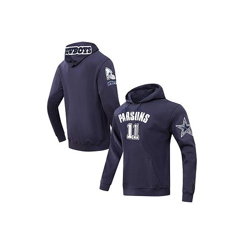 Pro Standard Mens Micah Parsons Navy Dallas Cowboys Player Name and Number Pullover Hoodie