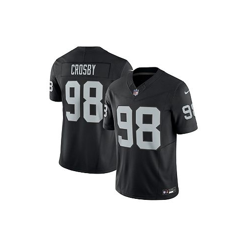 Nike Mens Maxx Crosby Black Las Vegas Raiders Vapor F.U.S.E. Limited Jersey