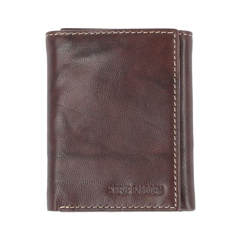 Steve Madden Mens Antique-like Trifold Wallet