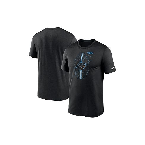 Nike Mens Black Carolina Panthers Legend Icon Performance T-shirt