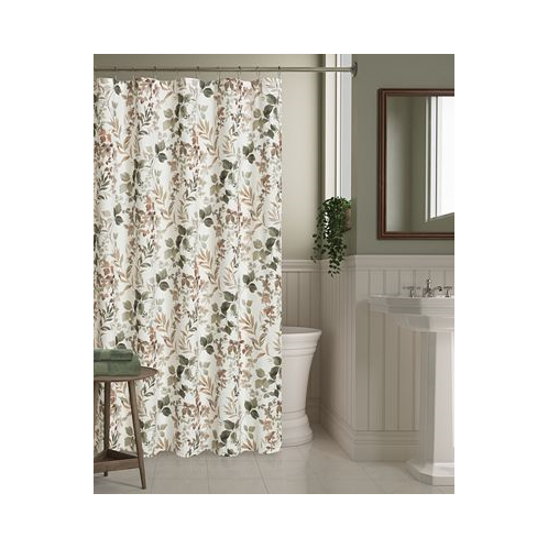 Royal Court Evergreen Shower Curtain 72 x 72