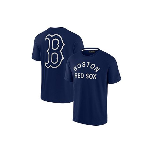 Fanatics Signature Mens and Womens Navy Boston Red Sox Super Soft Short Sleeve T-shirt