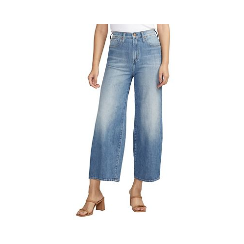 Silver Jeans Co. Womens Highly Desirable High Rise Wide Leg Jeans