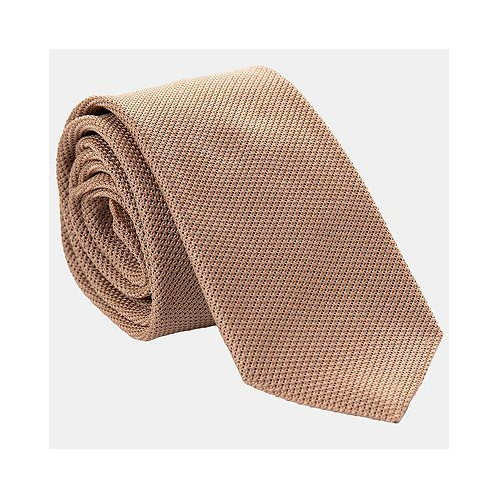 Elizabetta Big & Tall Camelo - Extra Long Silk Grenadine Tie for Men