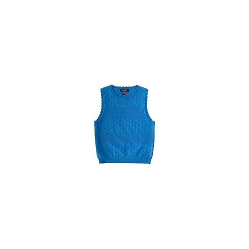 IMOGA Collection Child Cathy Azure Fine Yarn Eyelet Sweater Tank