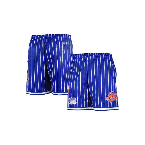 Mitchell & Ness Mens Royal New York Mets Cooperstown Collection City Collection Mesh Shorts