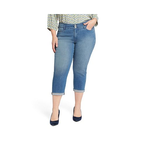 NYDJ Plus Size Chloe Capri Jeans