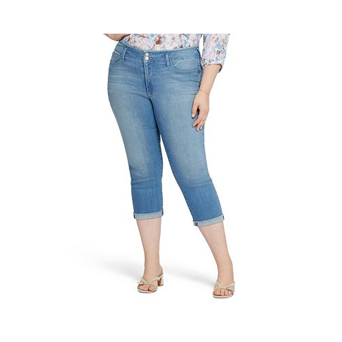 NYDJ Plus Size Chloe Capri Jeans