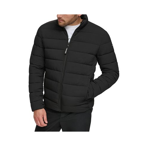 Calvin Klein Mens Quilted Infinite Stretch Water-Resistant Puffer Jacket