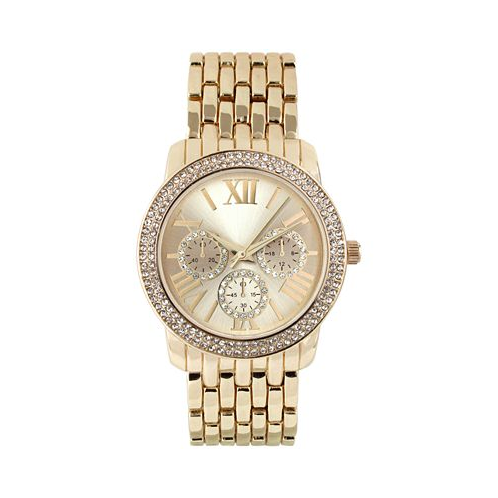I.N.C. International Concepts Womens Gold-Tone Bracelet Watch 38mm