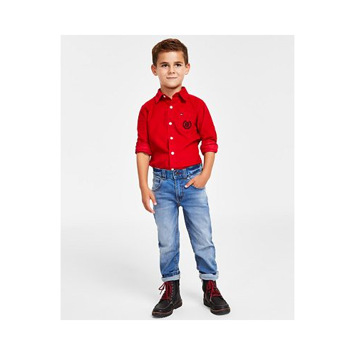 Tommy Hilfiger Toddler Boys Regular-Fit Blue Stone Jeans