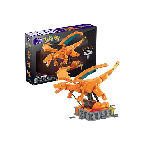 Pokemon MEGA Charizard Building Kit with Motion (1663 Pieces) for Collectors