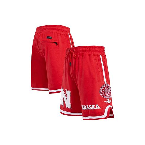 Pro Standard Mens Scarlet Nebraska Huskers Classic Shorts