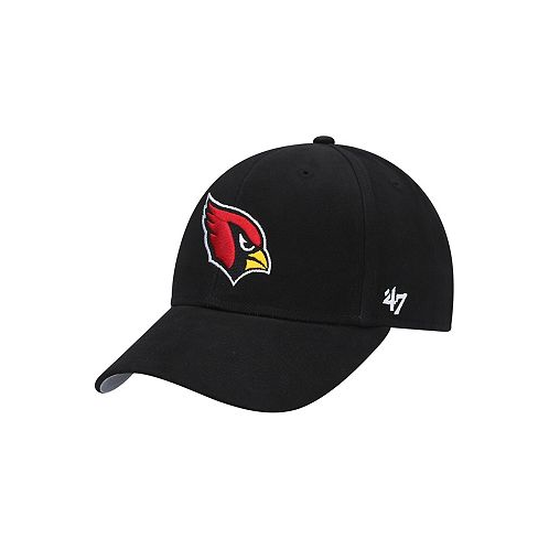 47 Brand Big Boys and Girls Black Arizona Cardinals Secondary MVP Adjustable Hat