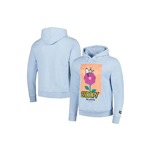 Freeze Max Mens Light Blue Peanuts Graphic Pullover Hoodie